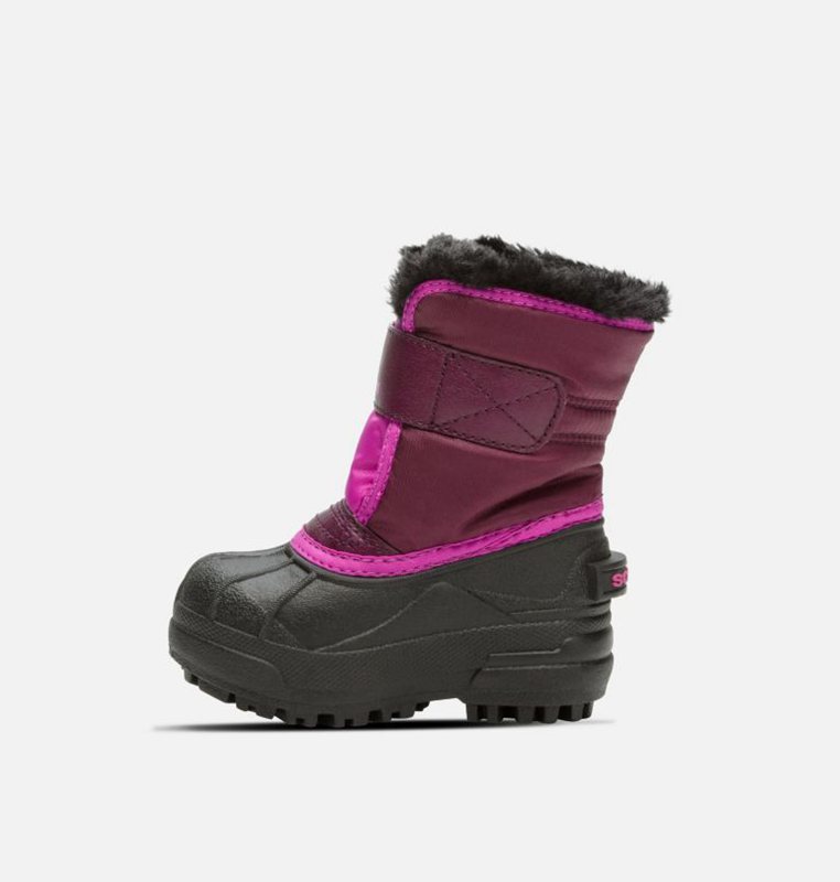 Botas Nieve Sorel Niños - Toddler Commander™ Moradas/Rosas/Negras - 71648-HUWS